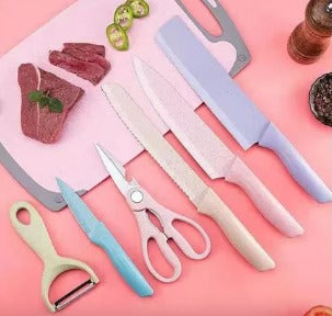 Juego de 6 cuchillos de cocina profesionales - additional image 1