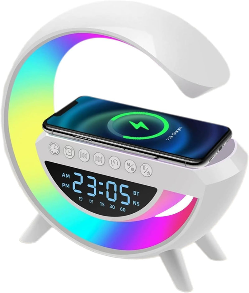 Altavoz Bluetooth G - Cargador inalámbrico + Lámpara LED + Reloj despertador - additional image 16